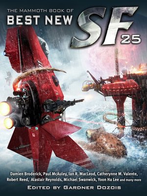cover image of The Mammoth Book of Best New SF 25
